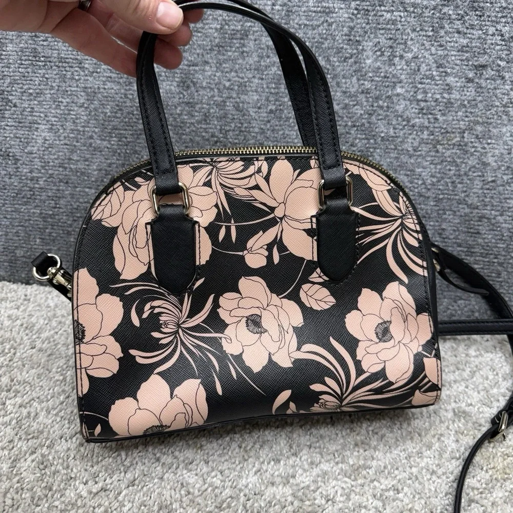 KATE SPADE Mini‎ Reiley Laurel Way Gardenia Satchel Crossbody Bag purse